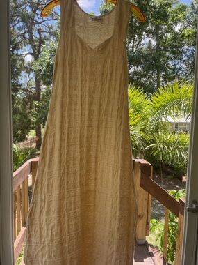 Pima Cotton Peruvian Knit Maxi Dress